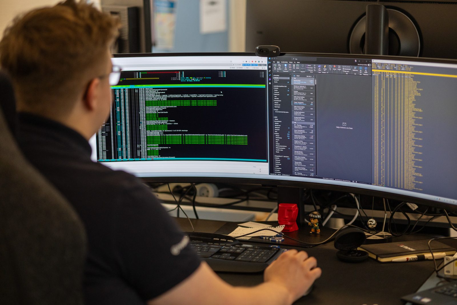 Driftsteamet hos Perspektiva IT